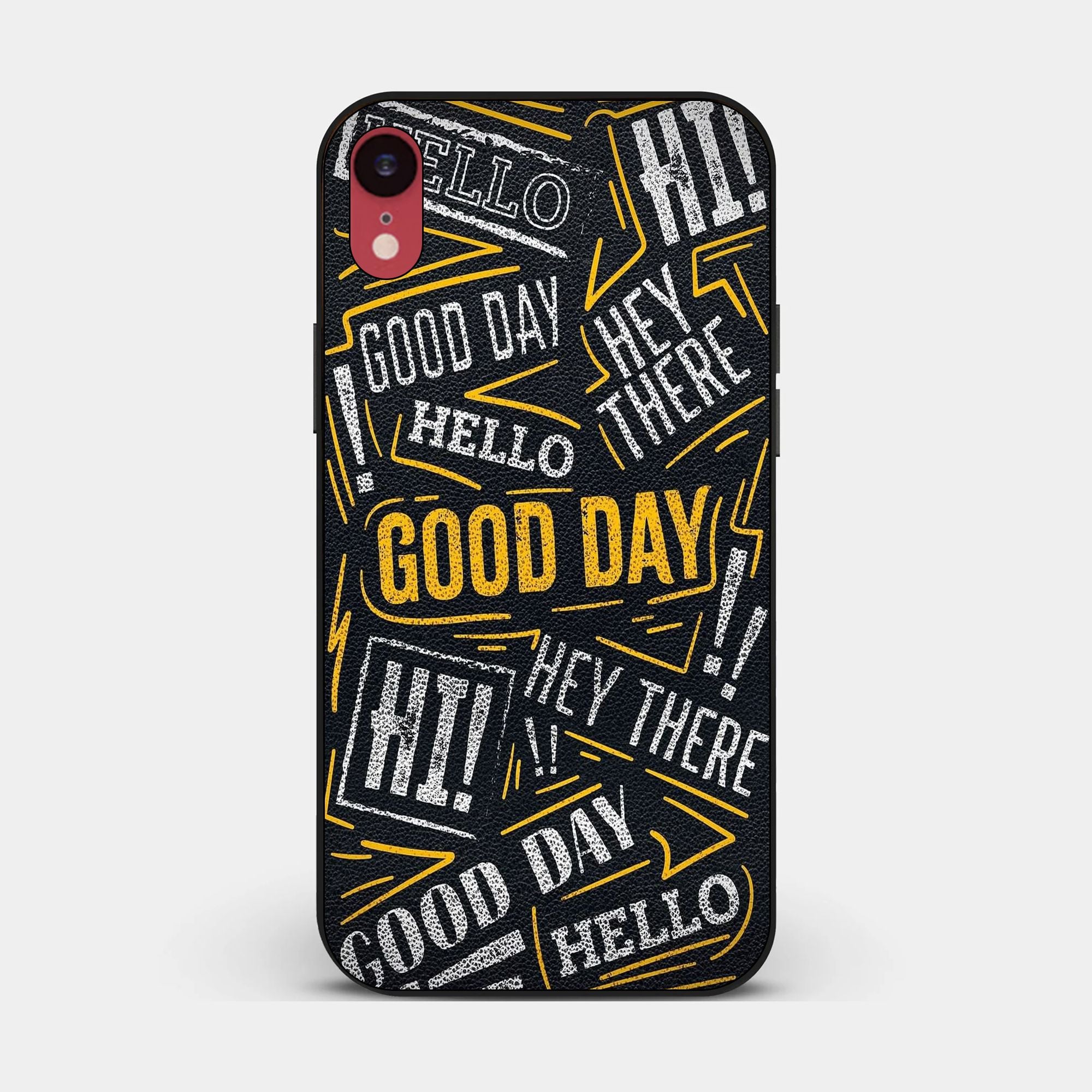 iPhone XR - A Poster With The Words - Premium Glossy Phone Case