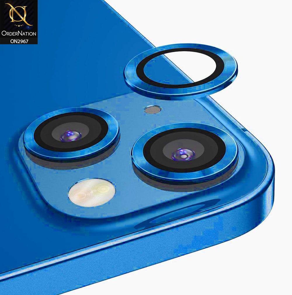 iPhone 13 Protector - Metal Ring Camera Glass Protector - Futurestore.pk