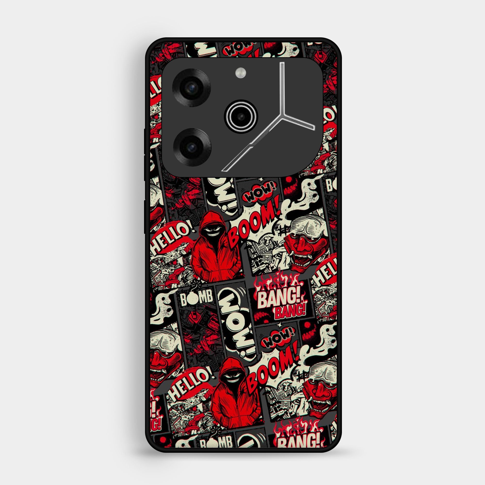 Tecno Pova 6 Pro - Design 039 - Premium Glossy Phone Case