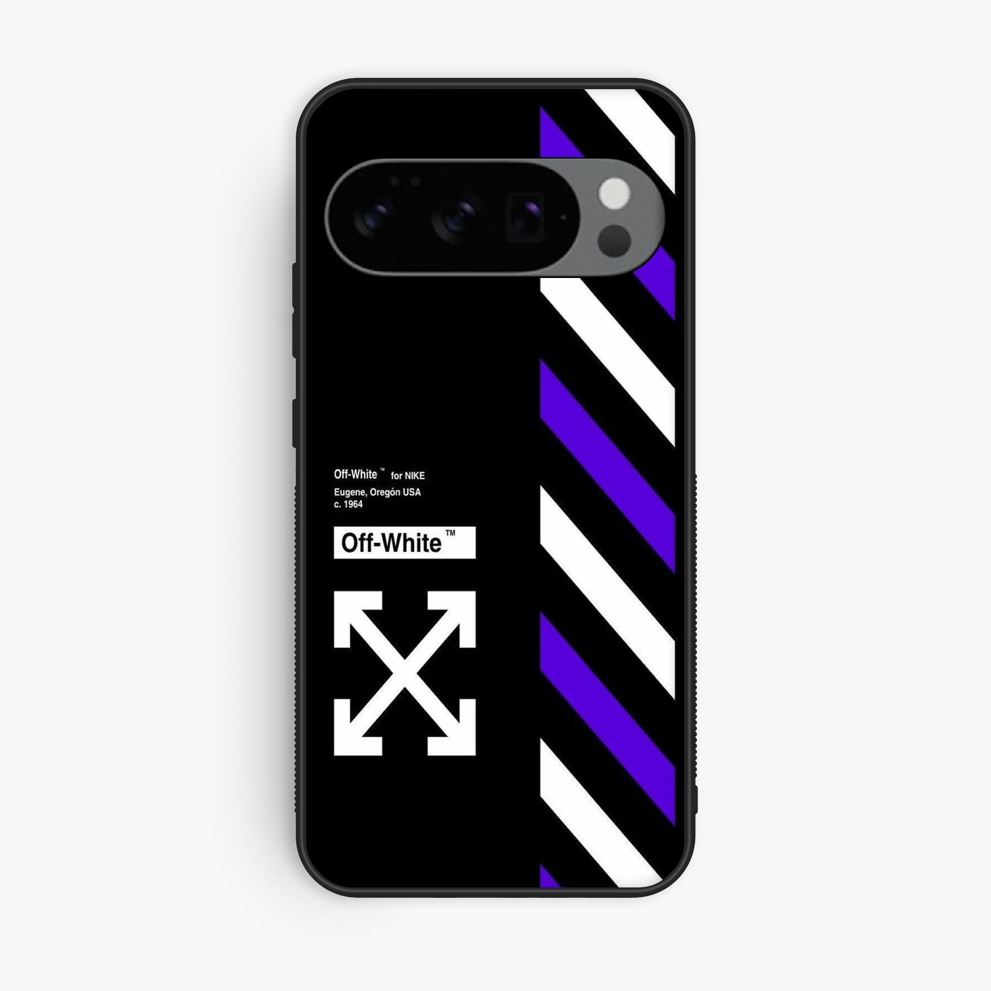 Google Pixel 9 Pro - Off White X - Premium Glossy Phone Case