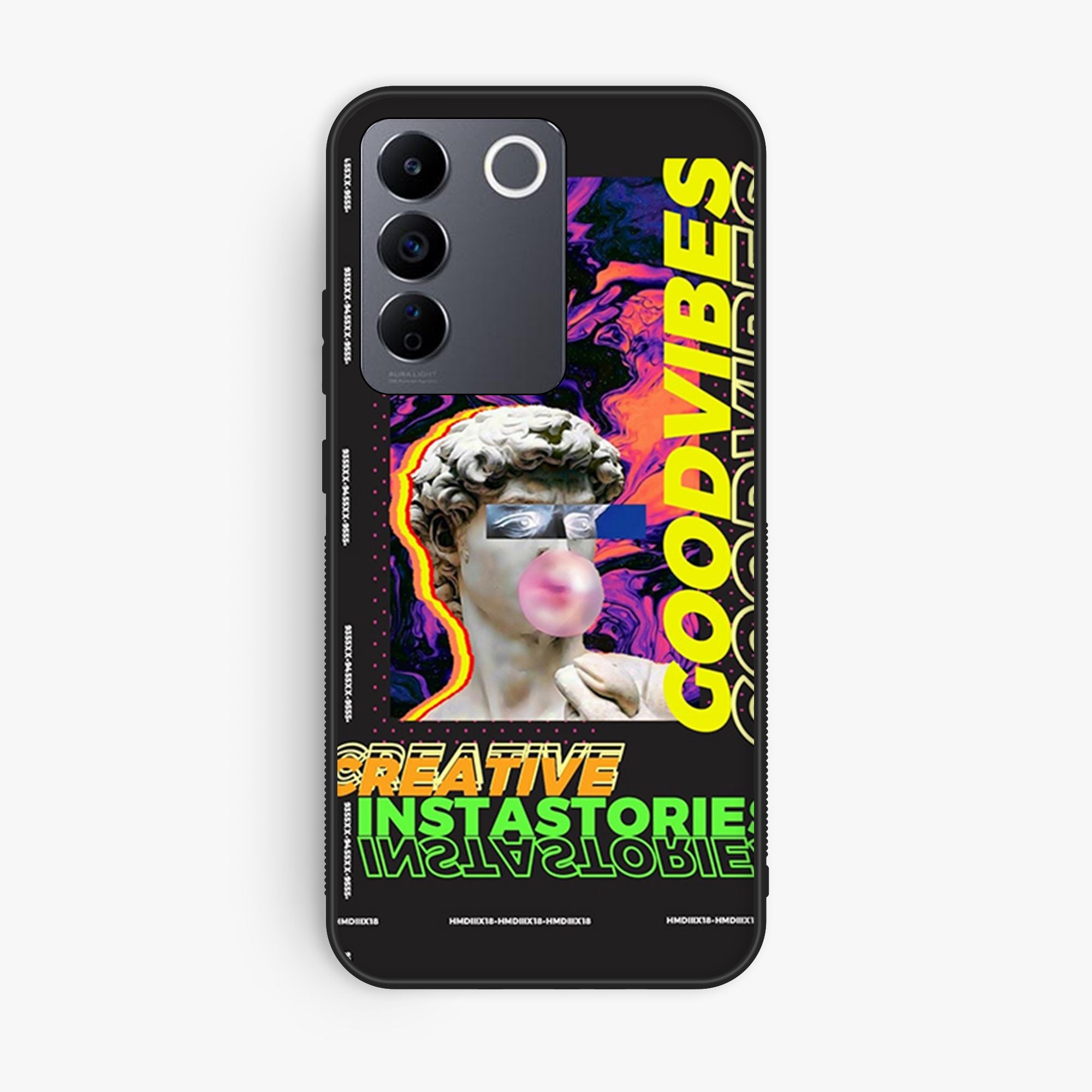 Vivo V27E Design 075 Premium Glossy Phone Case