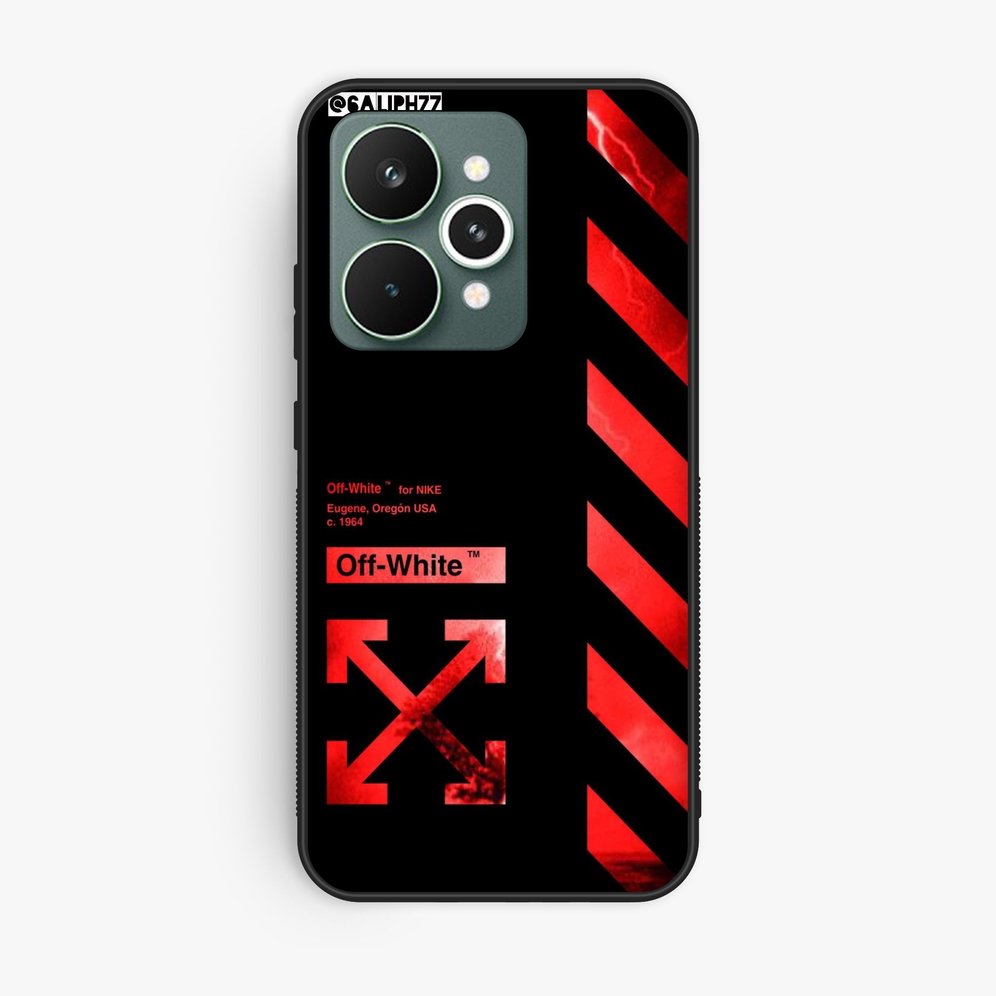 Realme 15 5G - Off - White X - Premium Glossy Phone Case