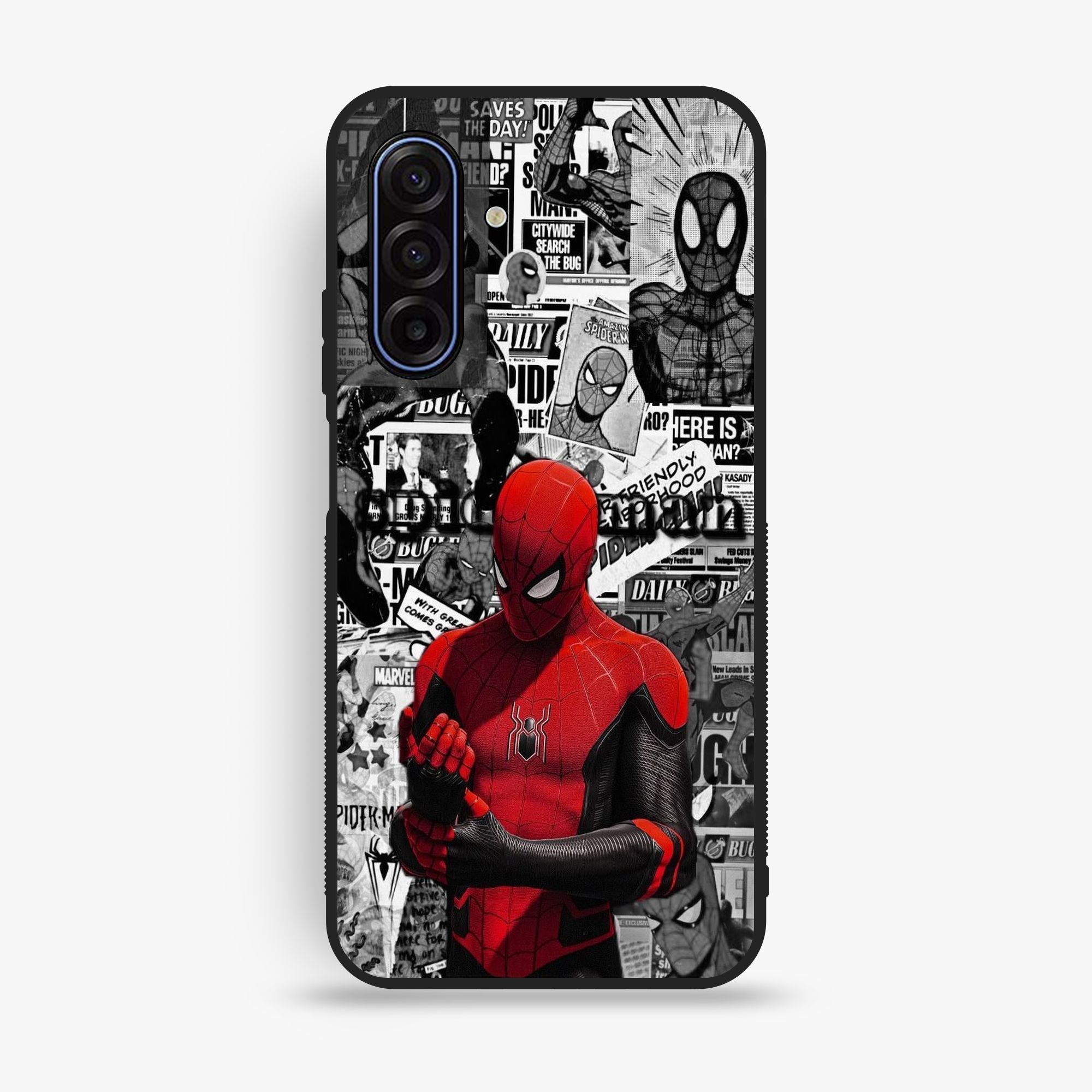 Samsung A17 - Spiderman Wallpapers - Premium Glossy Phone Case
