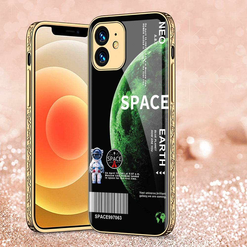 iPhone 11 Cover - Limitless Series - Premium Electroplated Shutterproof Case Soft Silicon Borders Case Design6