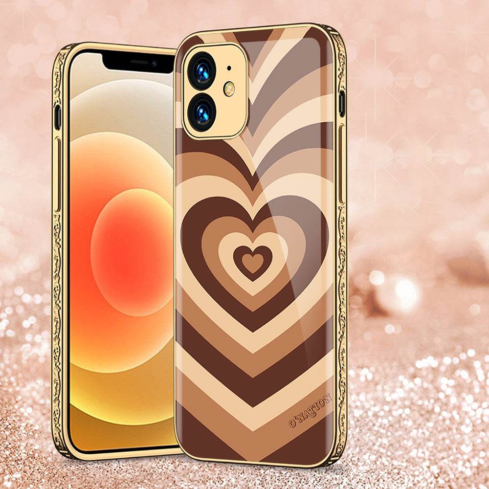 iPhone 11 Cover - O'Nation Heartbeat Series - Premium Electroplated Shutterproof Case Soft Silicon Borders Case Design1