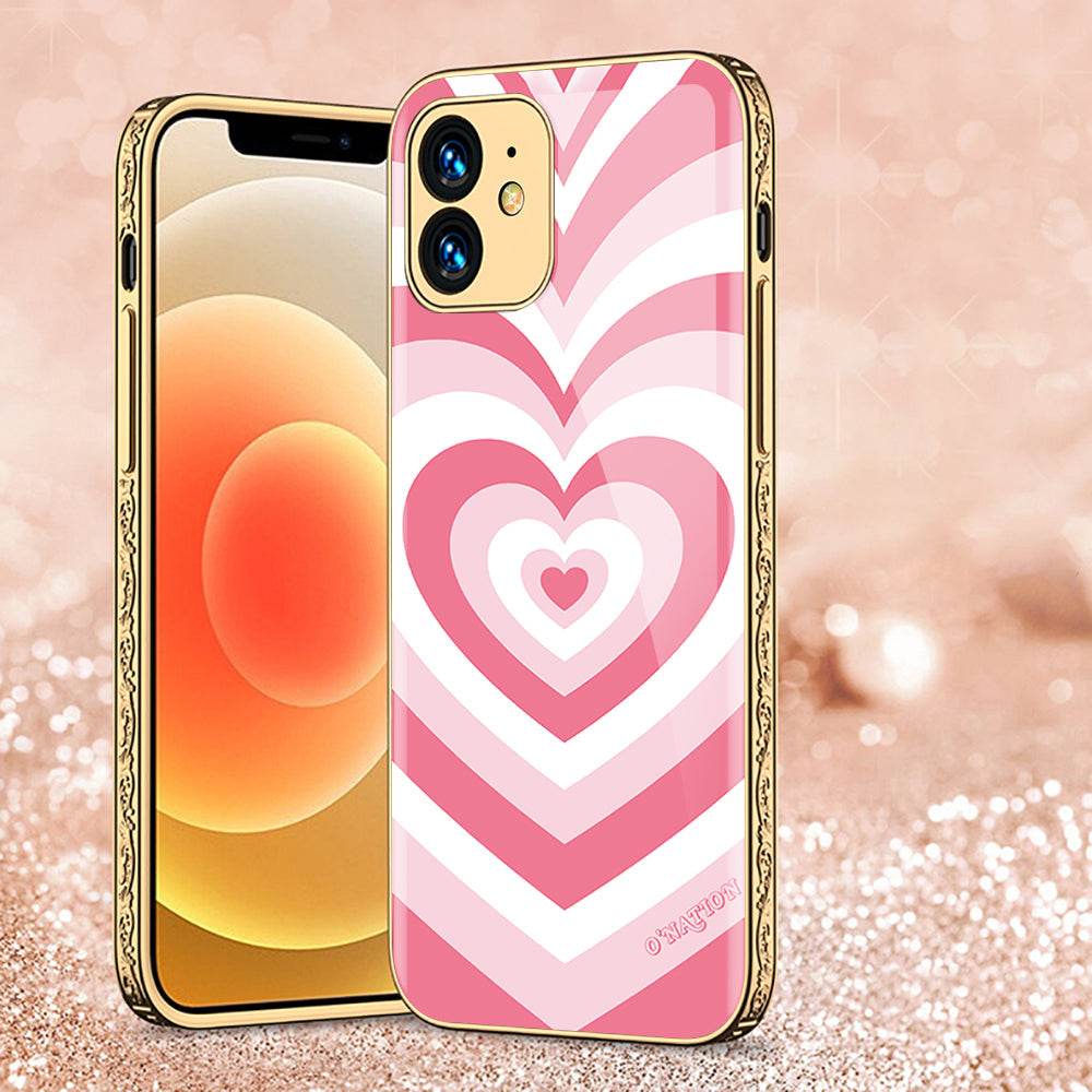 iPhone 11 Cover - O'Nation Heartbeat Series - Premium Electroplated Shutterproof Case Soft Silicon Borders Case Design2