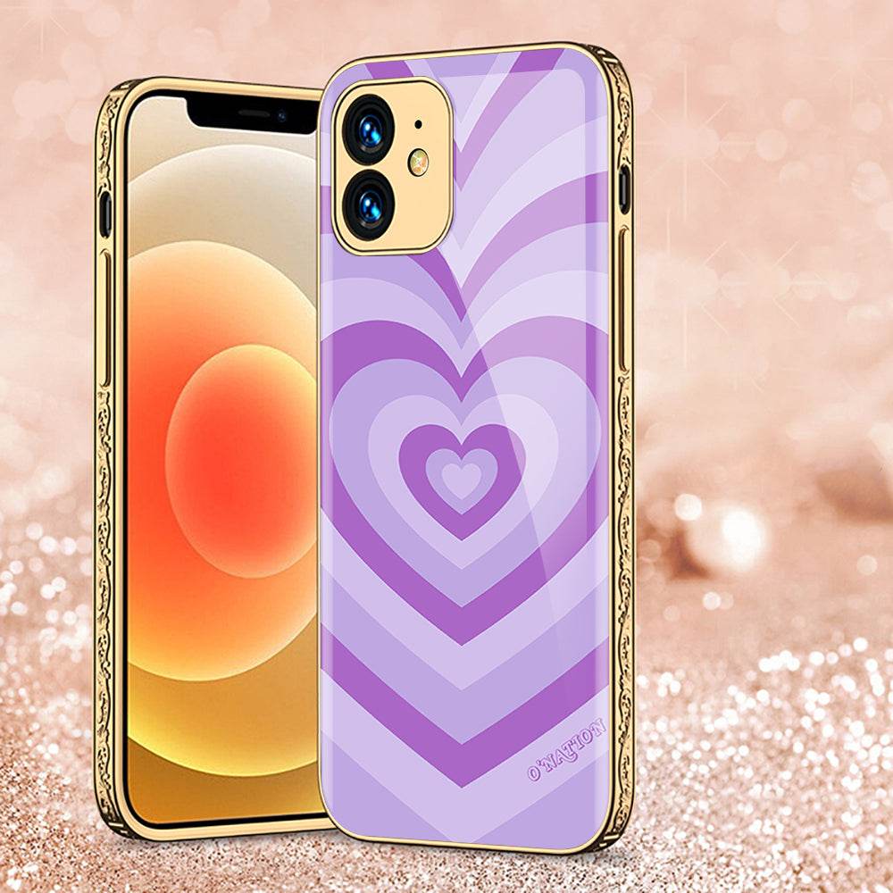 iPhone 11 Cover - O'Nation Heartbeat Series - Premium Electroplated Shutterproof Case Soft Silicon Borders Case Design6