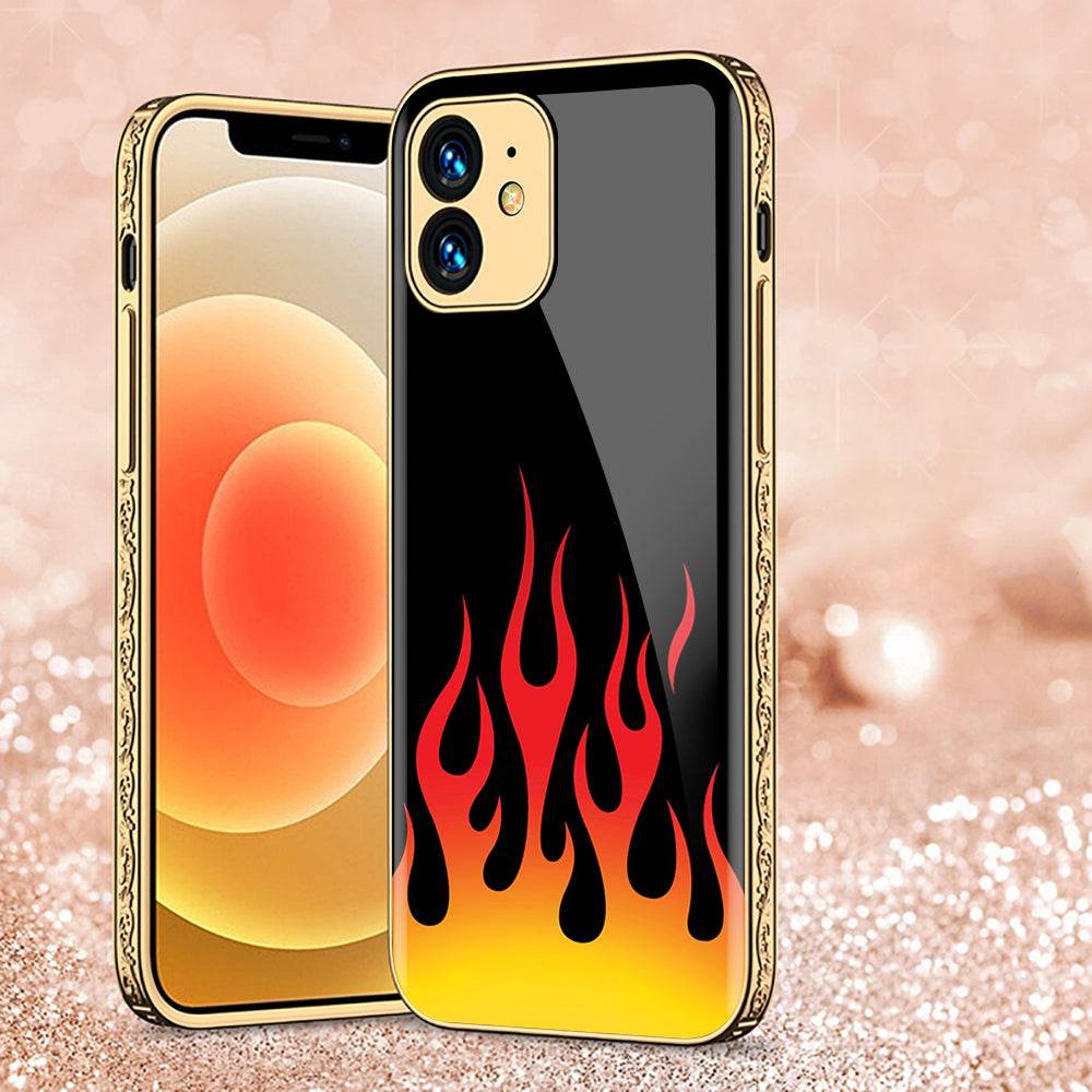 iPhone 11 Cover - Stellar Series - Premium Electroplated Shutterproof Case Soft Silicon Borders Case Design1