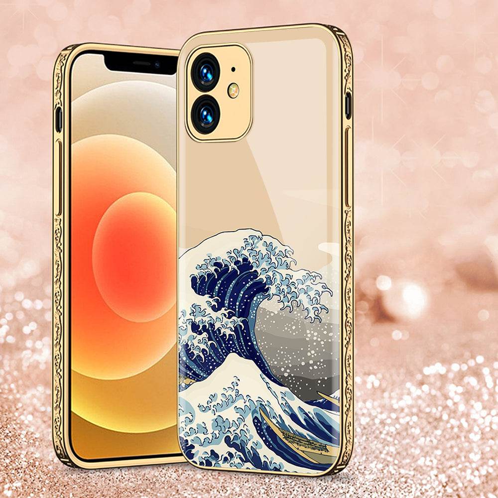 iPhone 11 Cover - Stellar Series - Premium Electroplated Shutterproof Case Soft Silicon Borders Case Design2