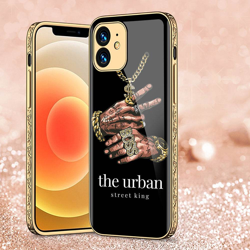iPhone 11 Cover - Stellar Series - Premium Electroplated Shutterproof Case Soft Silicon Borders Case Design8