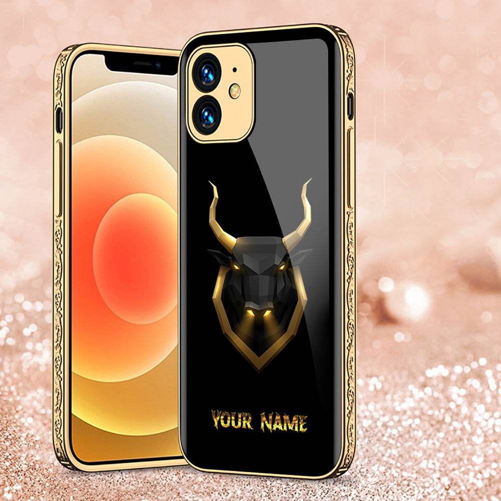 iPhone 11 Cover - Gold Series - Premium Electroplated Shutterproof Case Soft Silicon Borders Case Design6