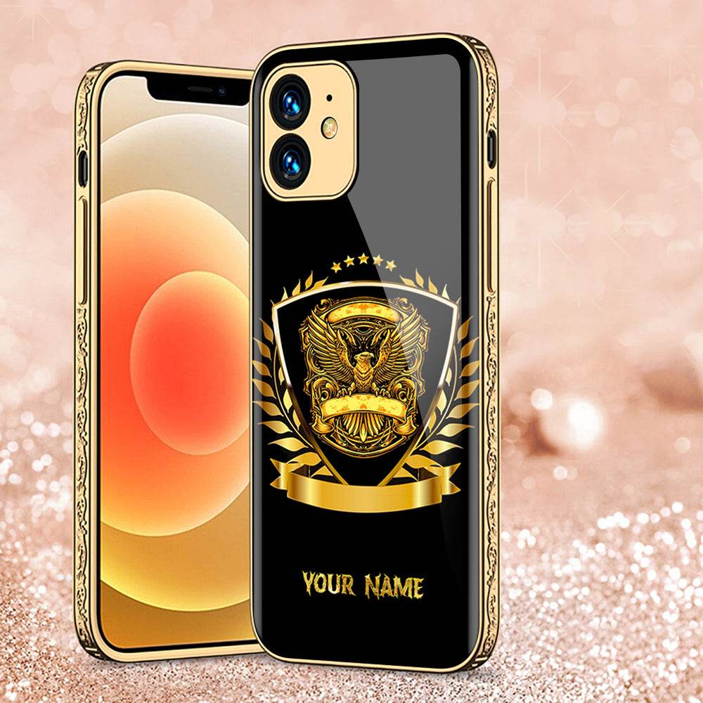 iPhone 11 Cover - Gold Series - Premium Electroplated Shutterproof Case Soft Silicon Borders Case Design8