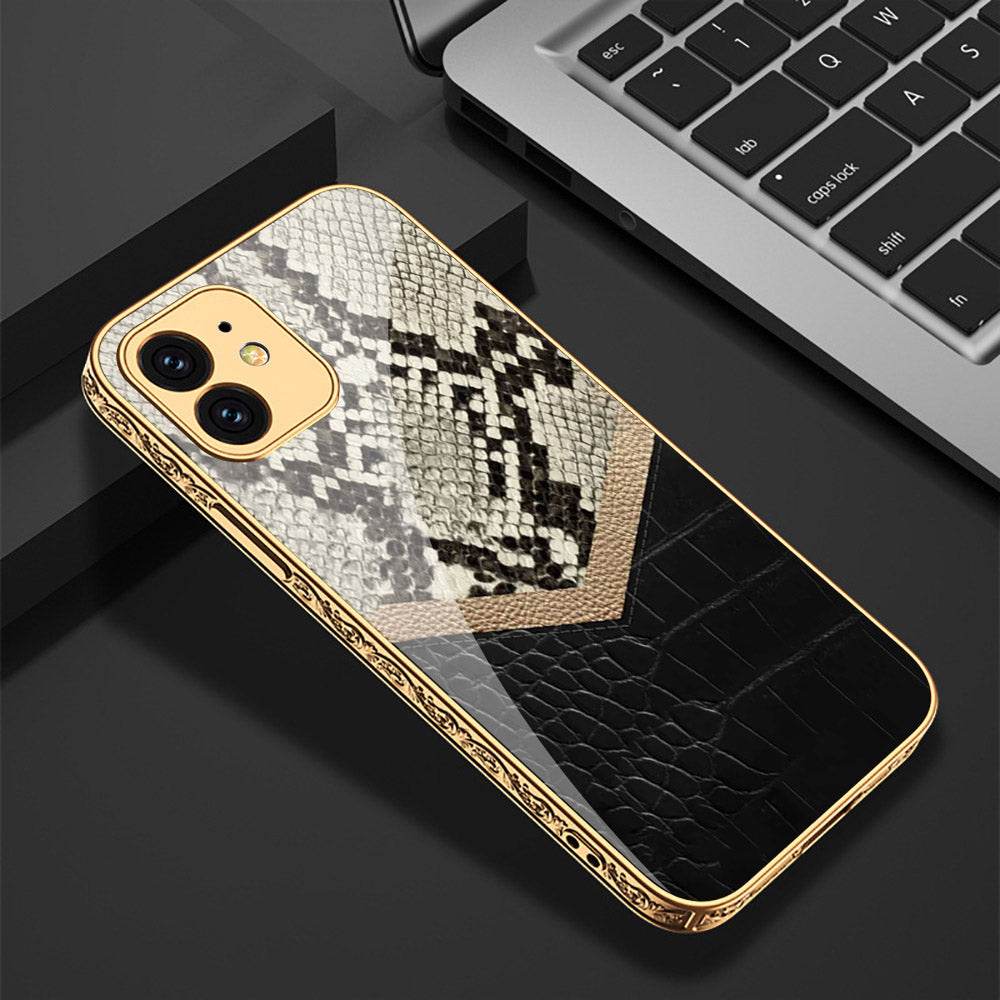 iPhone 11 Cover - Printed Skins Series - Premium Electroplated Shutterproof Case Soft Silicon Borders Case - Futurestore.pk