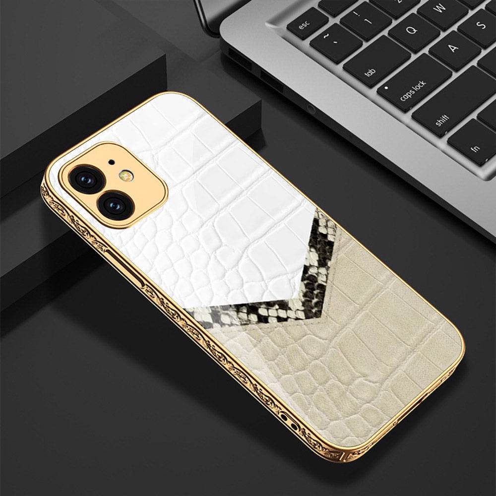 iPhone 11 Cover - Printed Skins Series - Premium Electroplated Shutterproof Case Soft Silicon Borders Case - Futurestore.pk