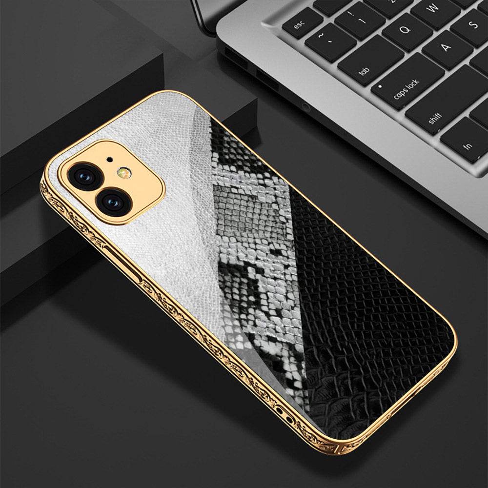 iPhone 11 Cover - Printed Skins Series - Premium Electroplated Shutterproof Case Soft Silicon Borders Case - Futurestore.pk