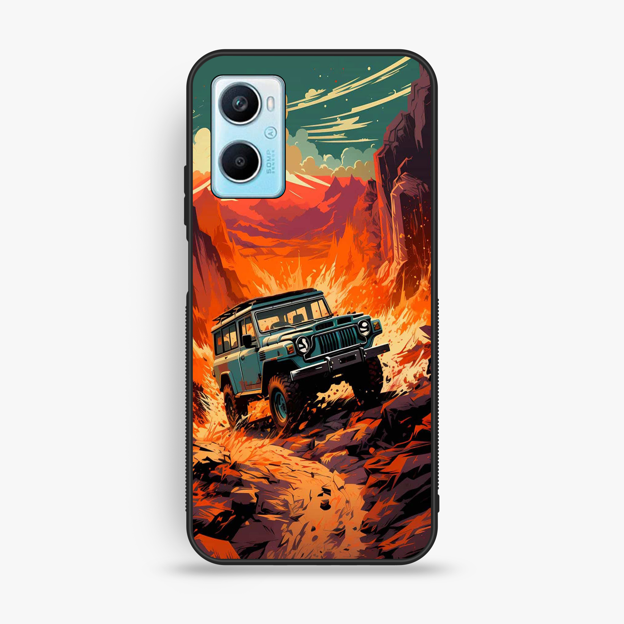 0ppo A96 Design Design 064 Premium Glossy Phone Case