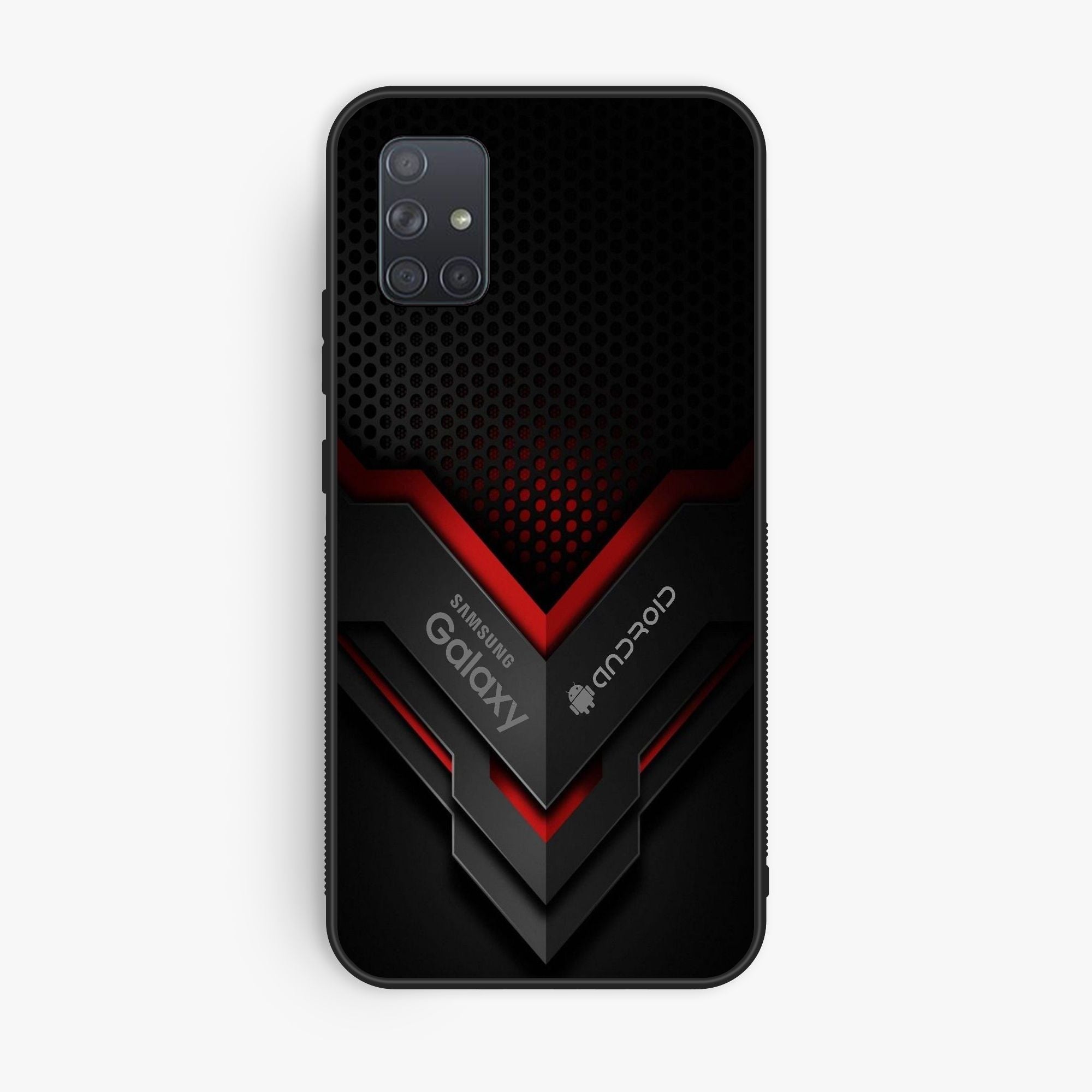 Samsung Samsung Galaxy A51 Red Android Premium Glossy Phone Case