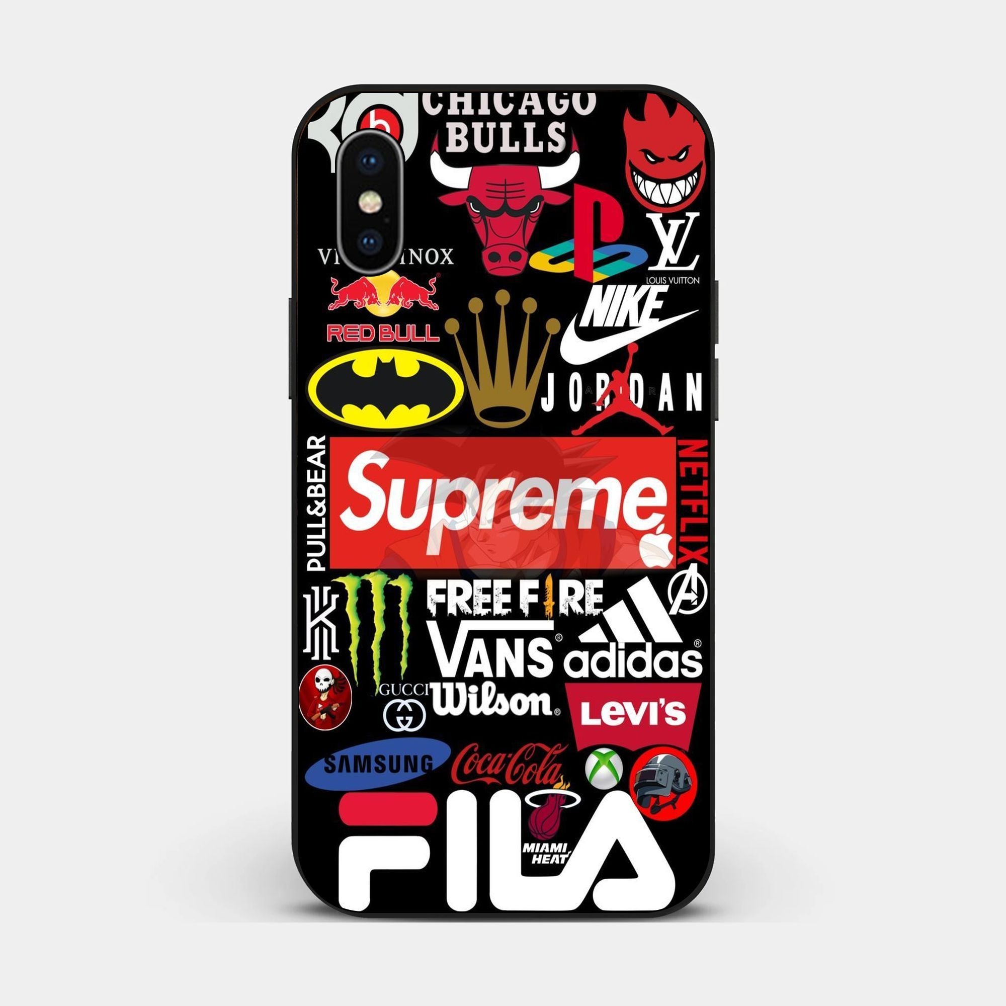iPhone XS Max - A Poster With The Logos - Premium Glossy Phone Case