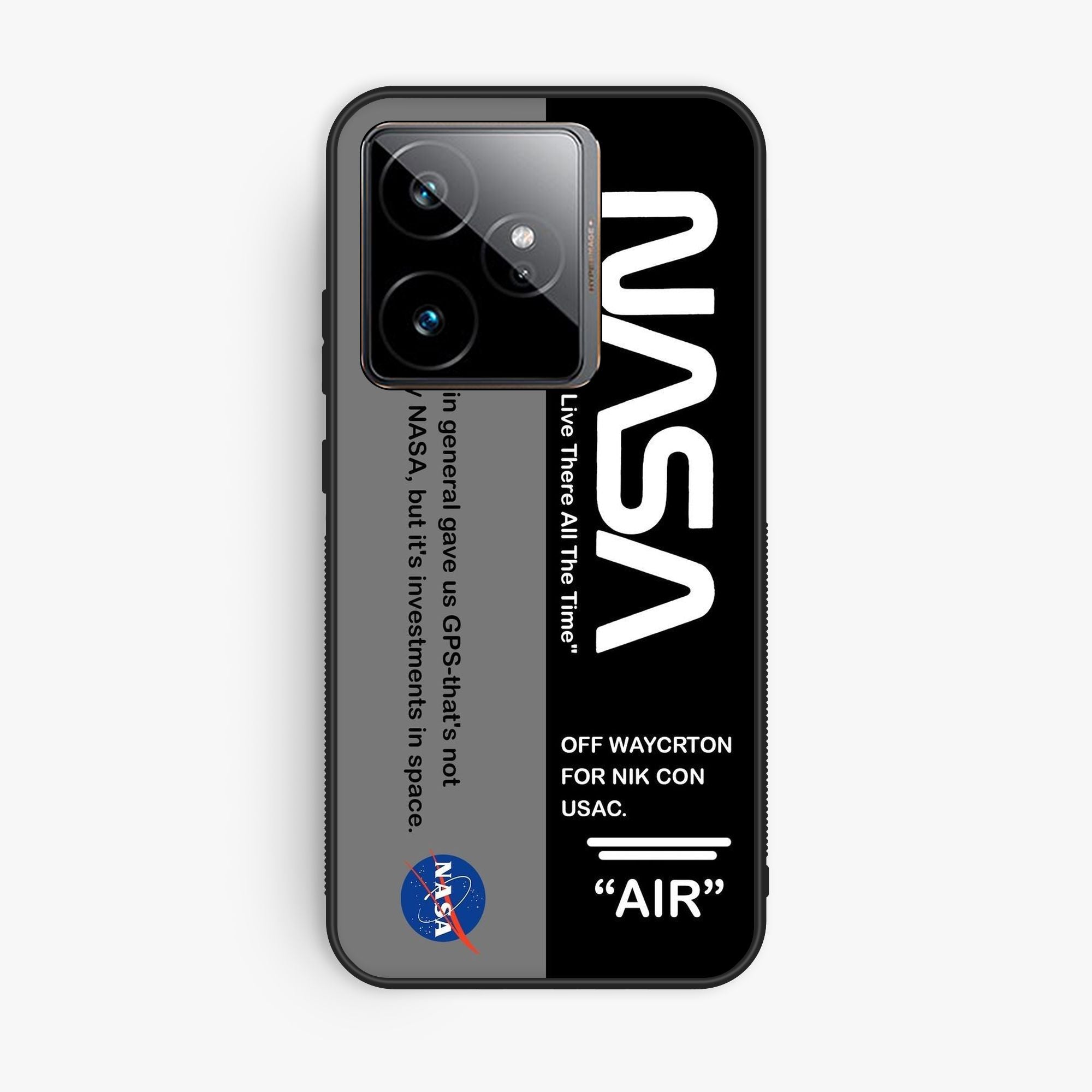 Realme GT 7 - The Nasa Logo And - Premium Glossy Phone Case