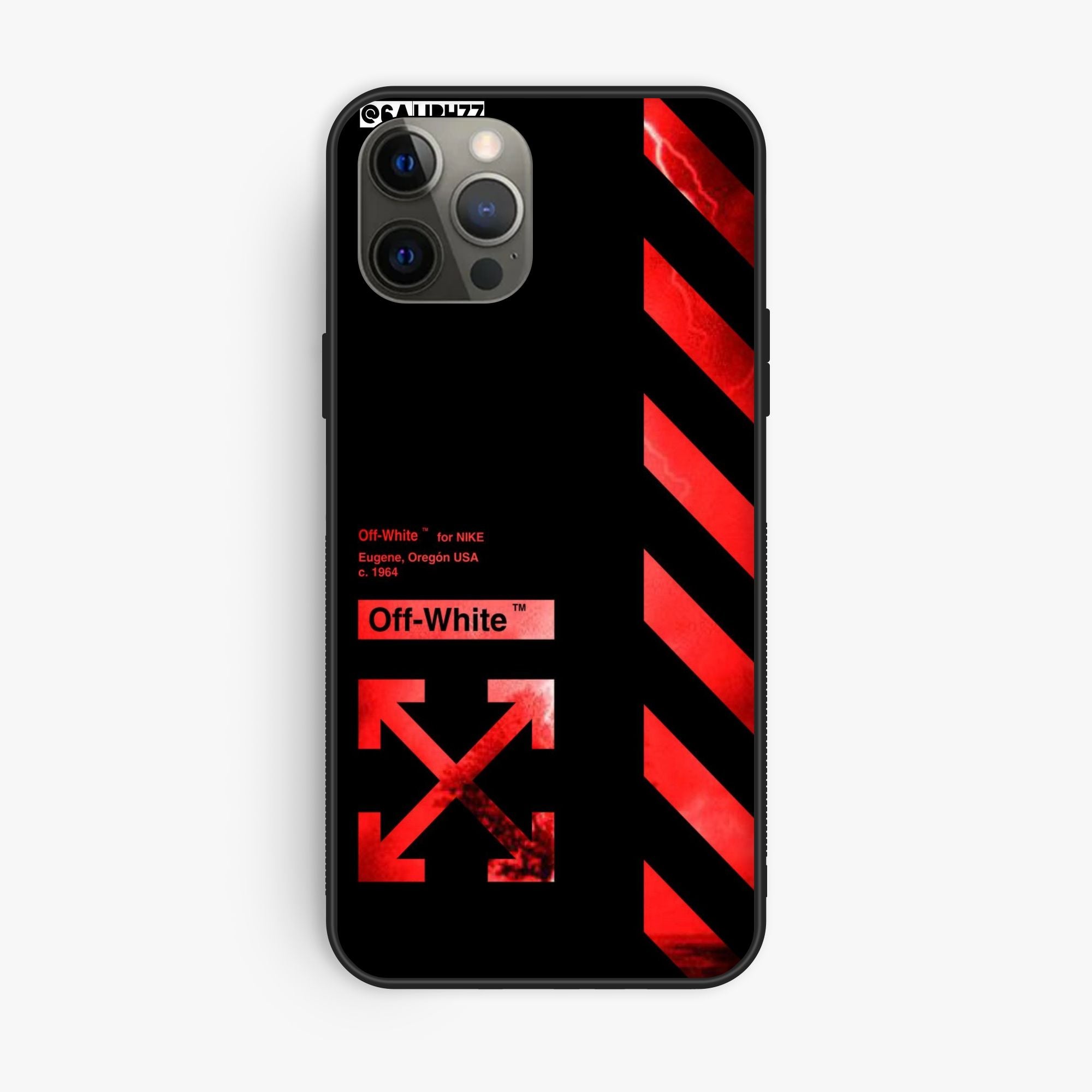 iPhone 12 Pro - Off - White X - Premium Glossy Phone Case