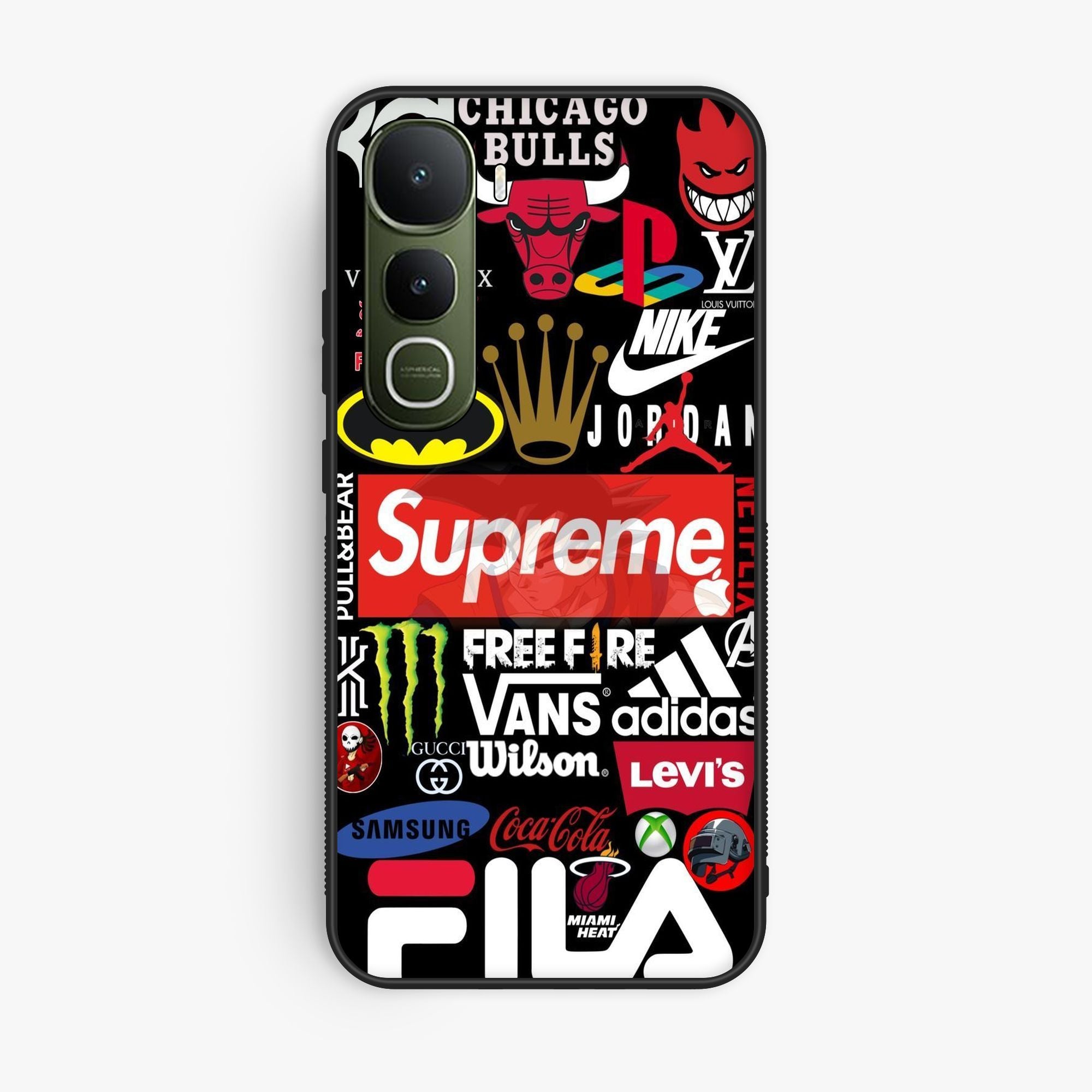 Vivo Y400 - A Poster With The Logos - Premium Glossy Phone Case