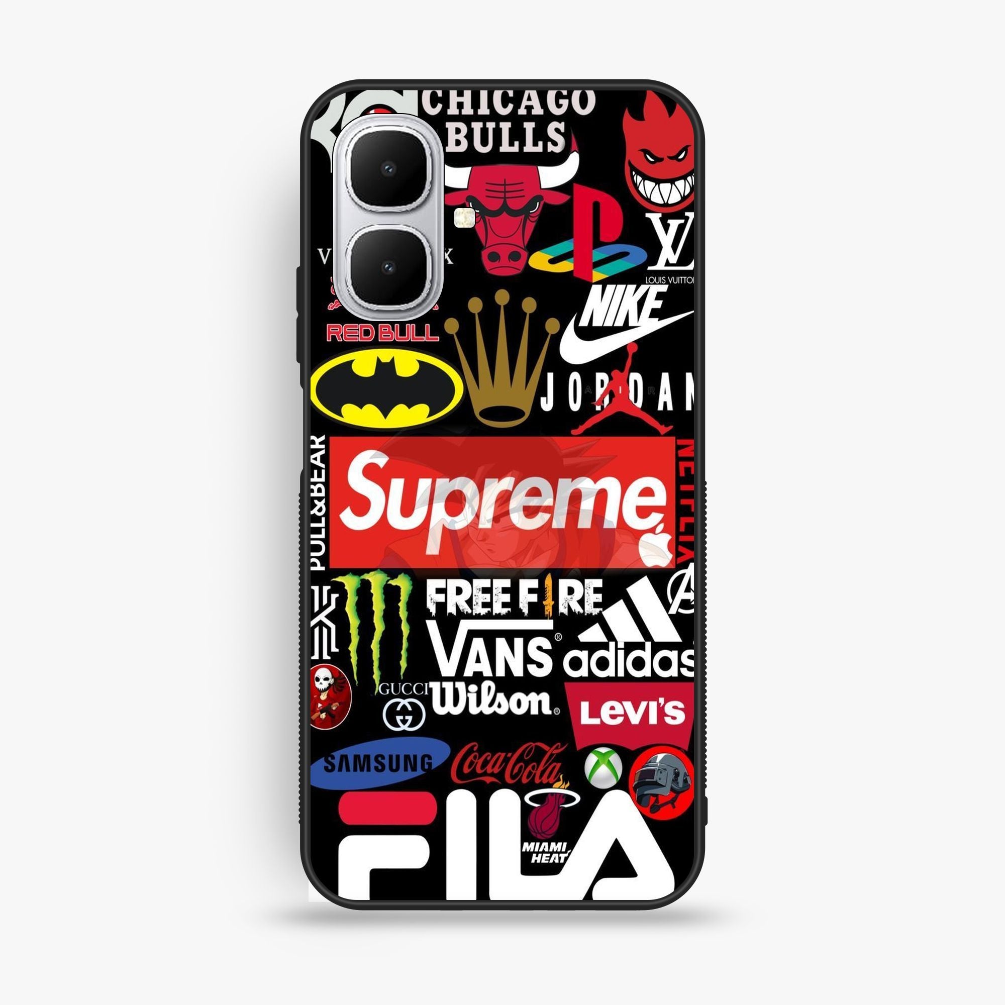 Infinix Smart 10 - A Poster With The Logos - Premium Glossy Phone Case