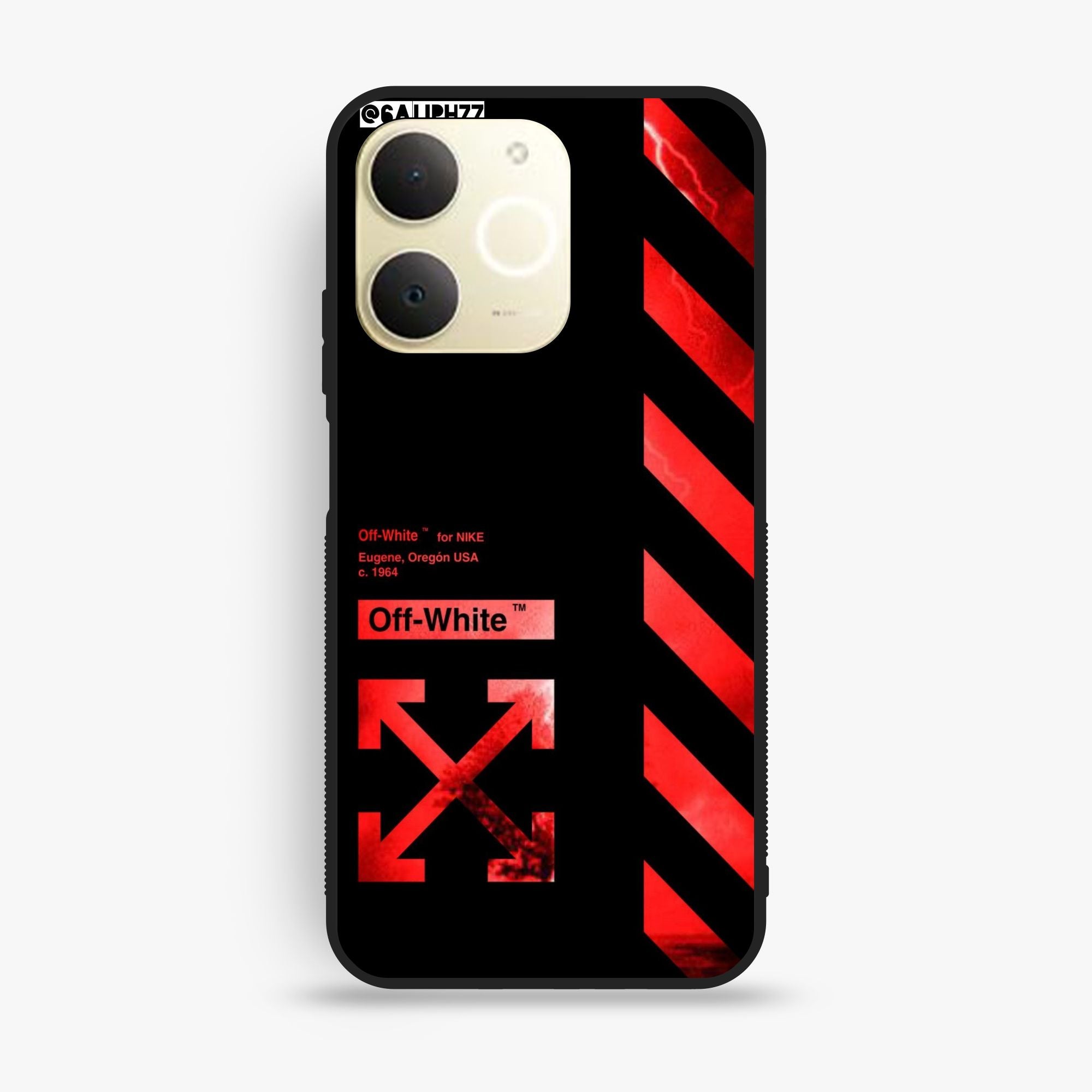 Realme Note 70 - Off - White X - Premium Glossy Phone Case