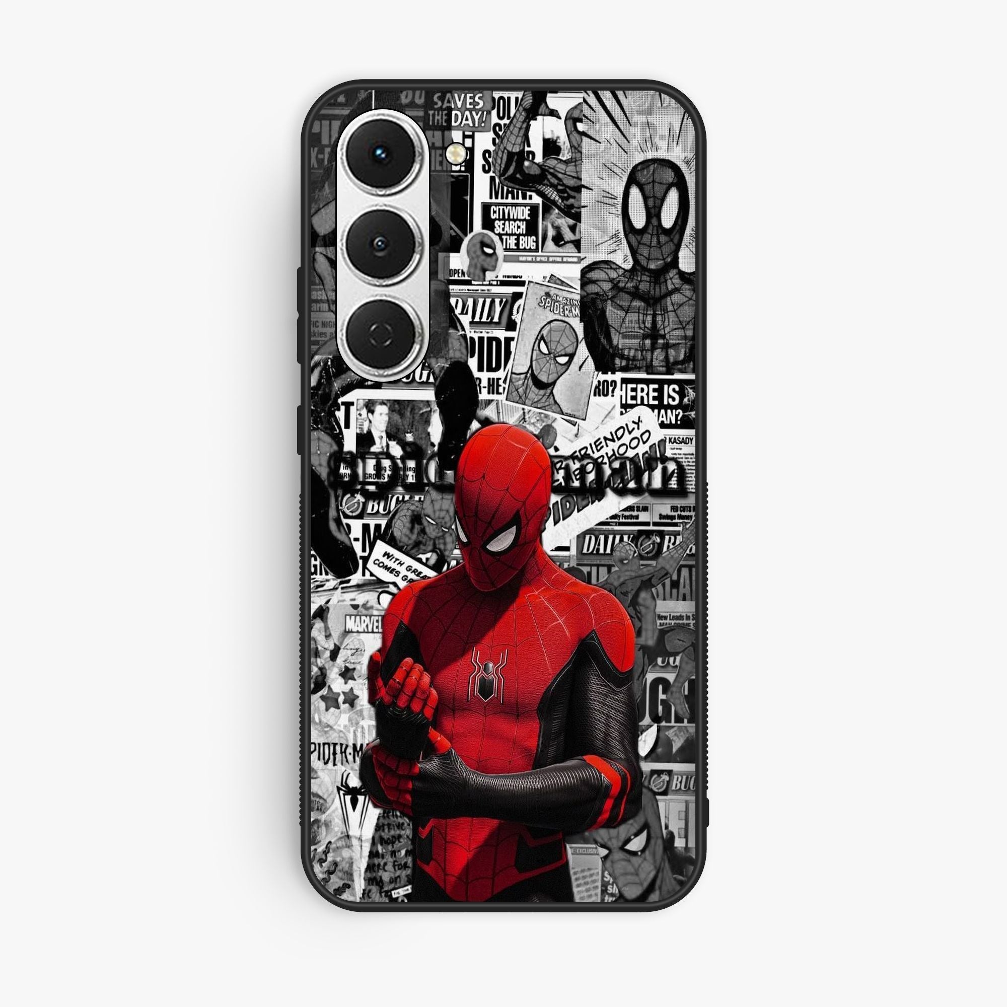 Tecno Spark 40 Pro - Spiderman Wallpapers - Premium Glossy Phone Case
