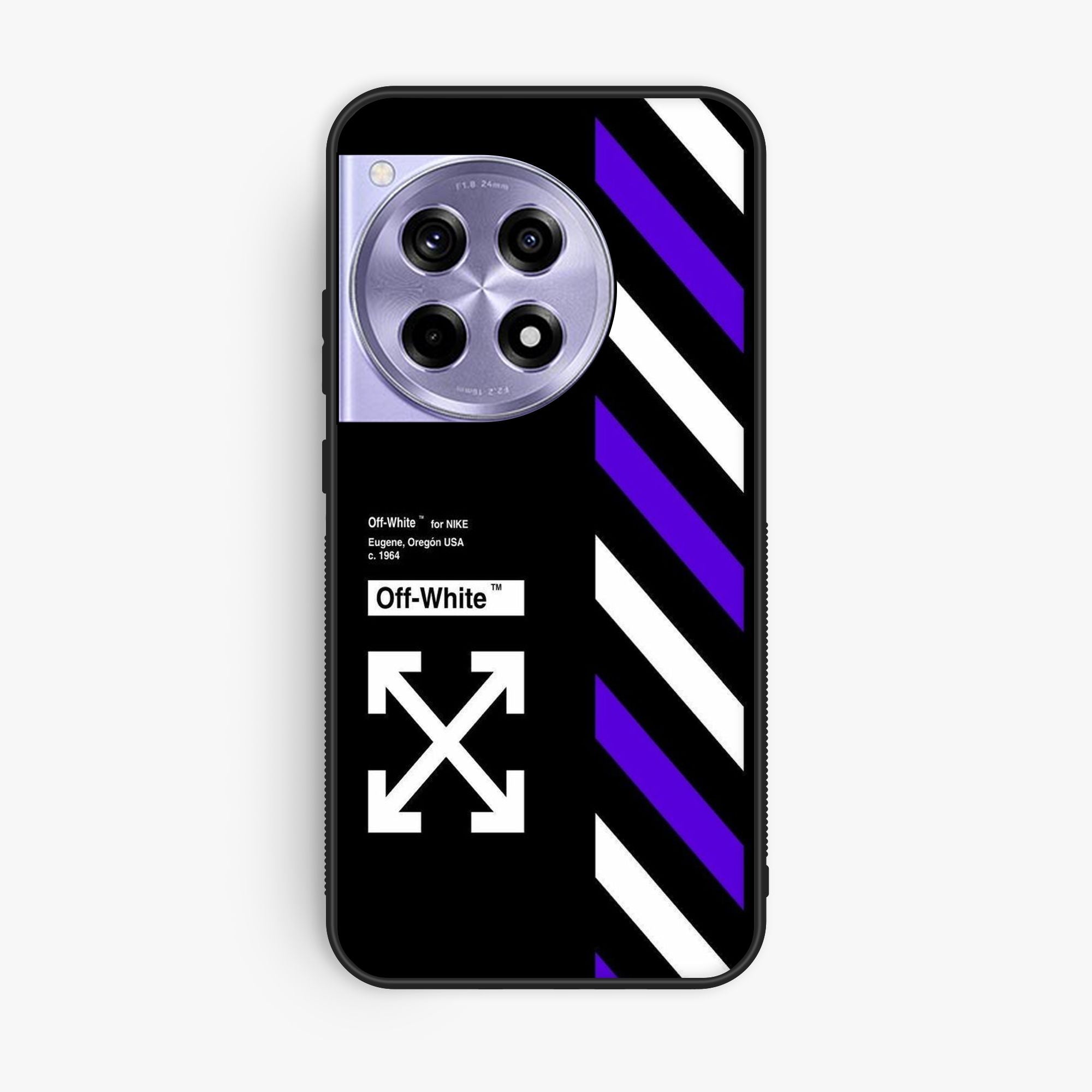 OnePlus 12R - Off White X - Premium Glossy Phone Case