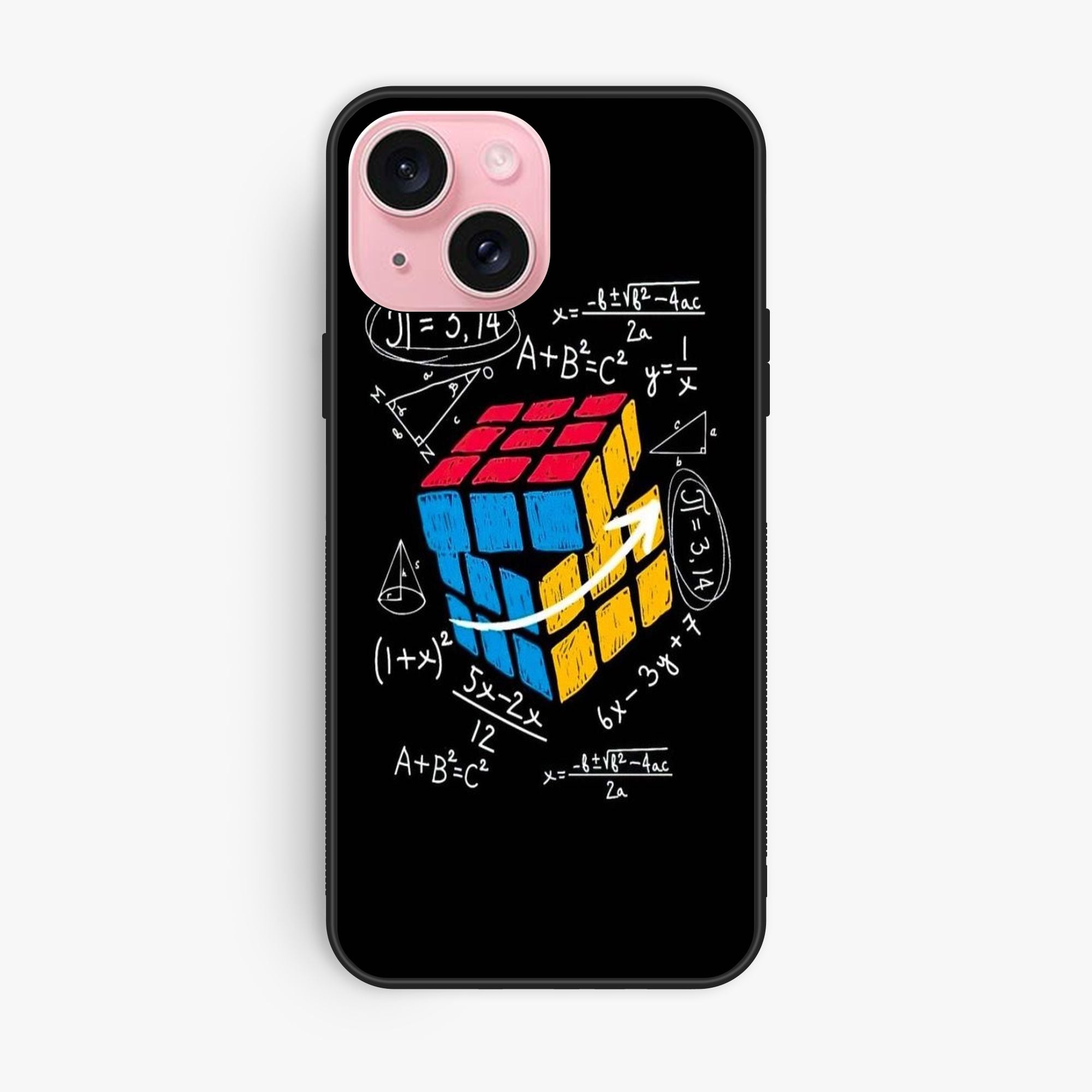 iPhone 15 - A Black Shirt With Rub - Premium Glossy Phone Case