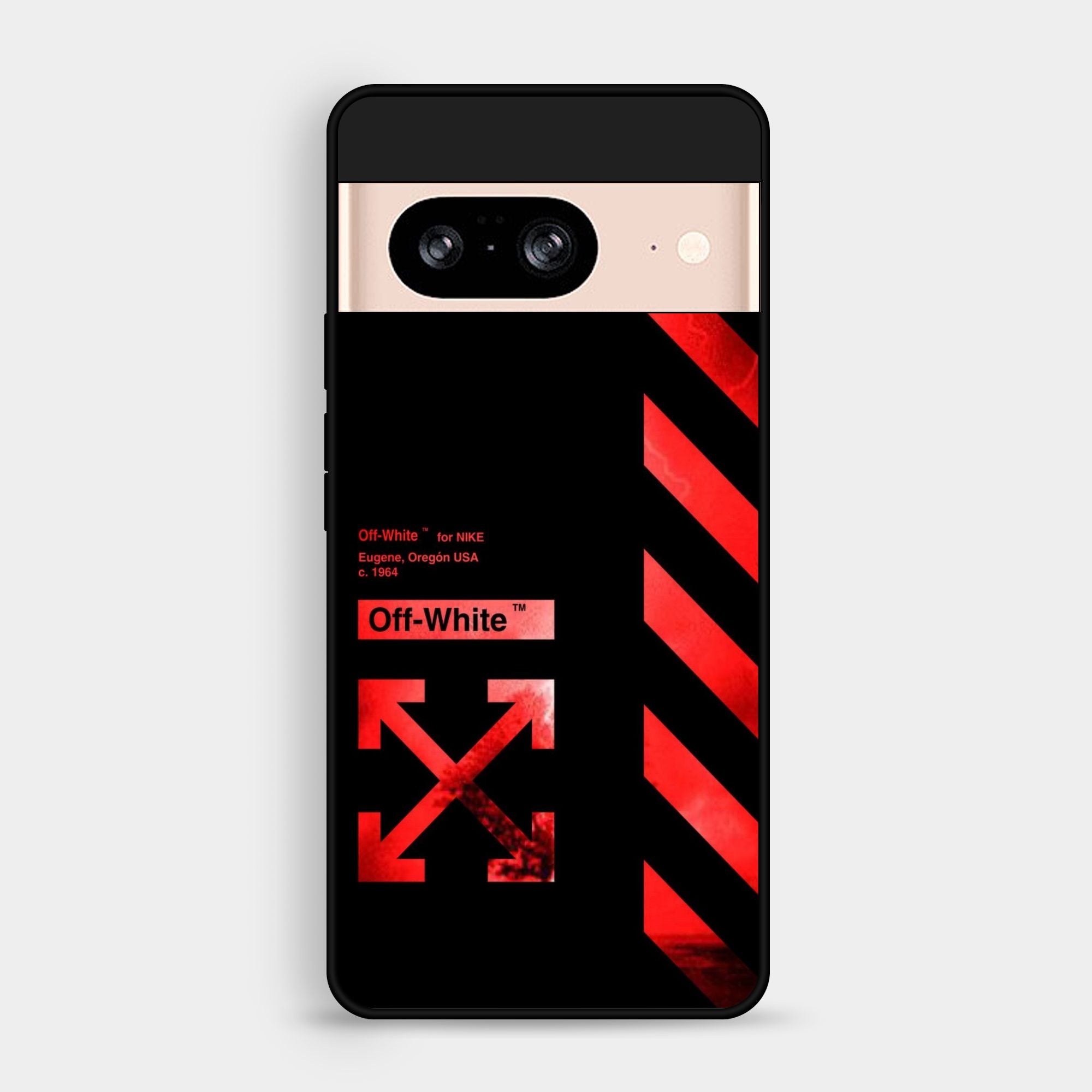 Google Pixel 8 - Off - White X - Premium Glossy Phone Case