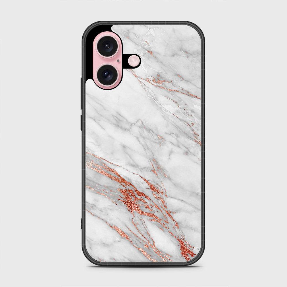 iPhone 16 Pro Max Cover- White Marble Series - HQ Premium Shine Durable Shatterproof Case Design2