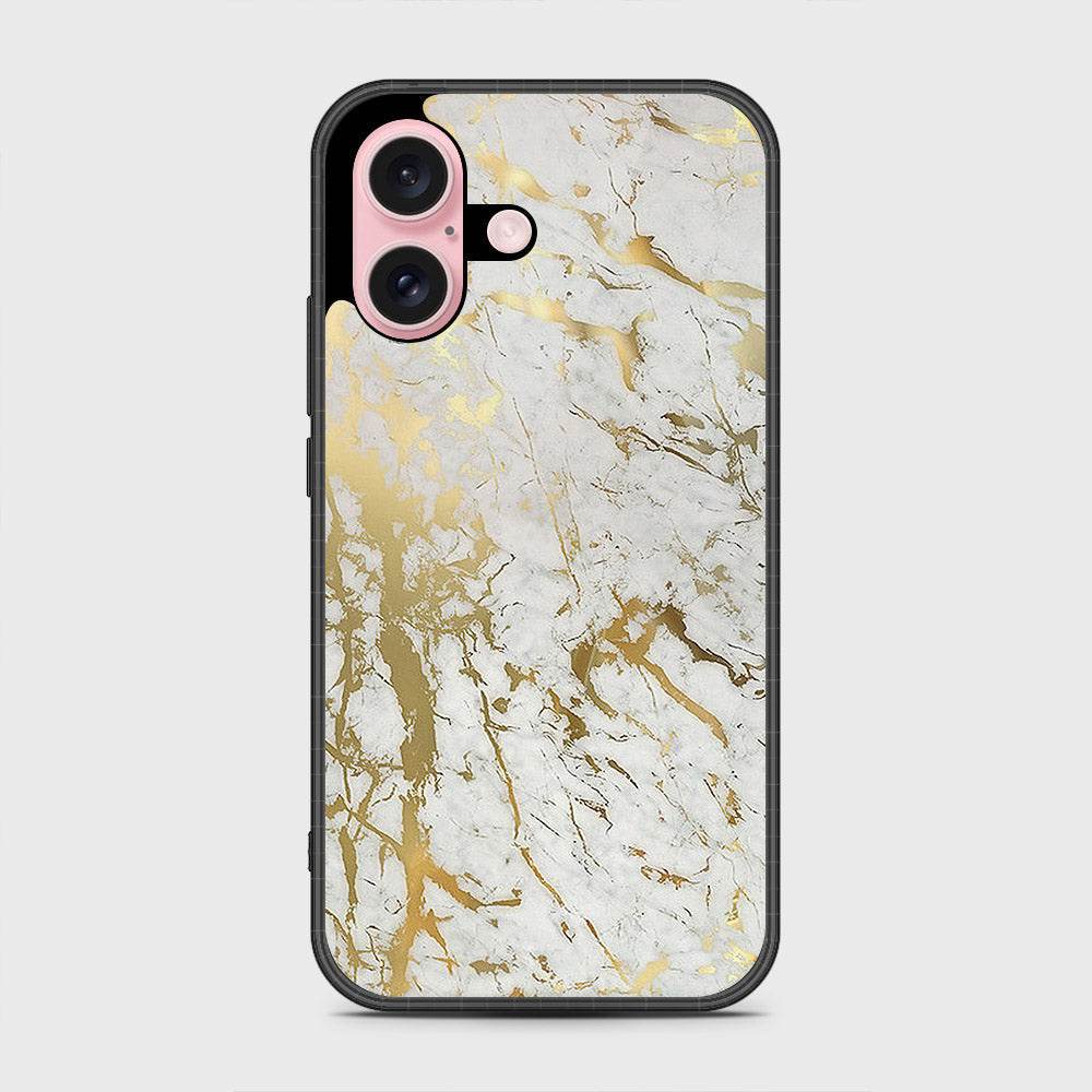 iPhone 16 Pro Max Cover- White Marble Series - HQ Premium Shine Durable Shatterproof Case Design3