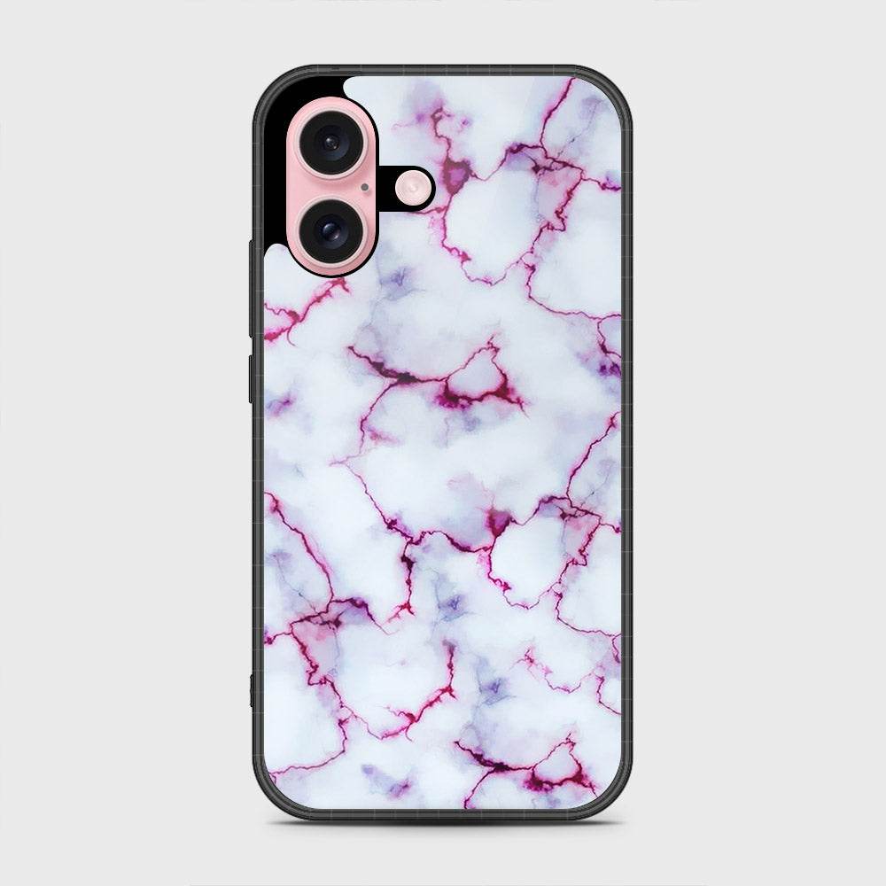 iPhone 16 Pro Max Cover- White Marble Series - HQ Premium Shine Durable Shatterproof Case Design4