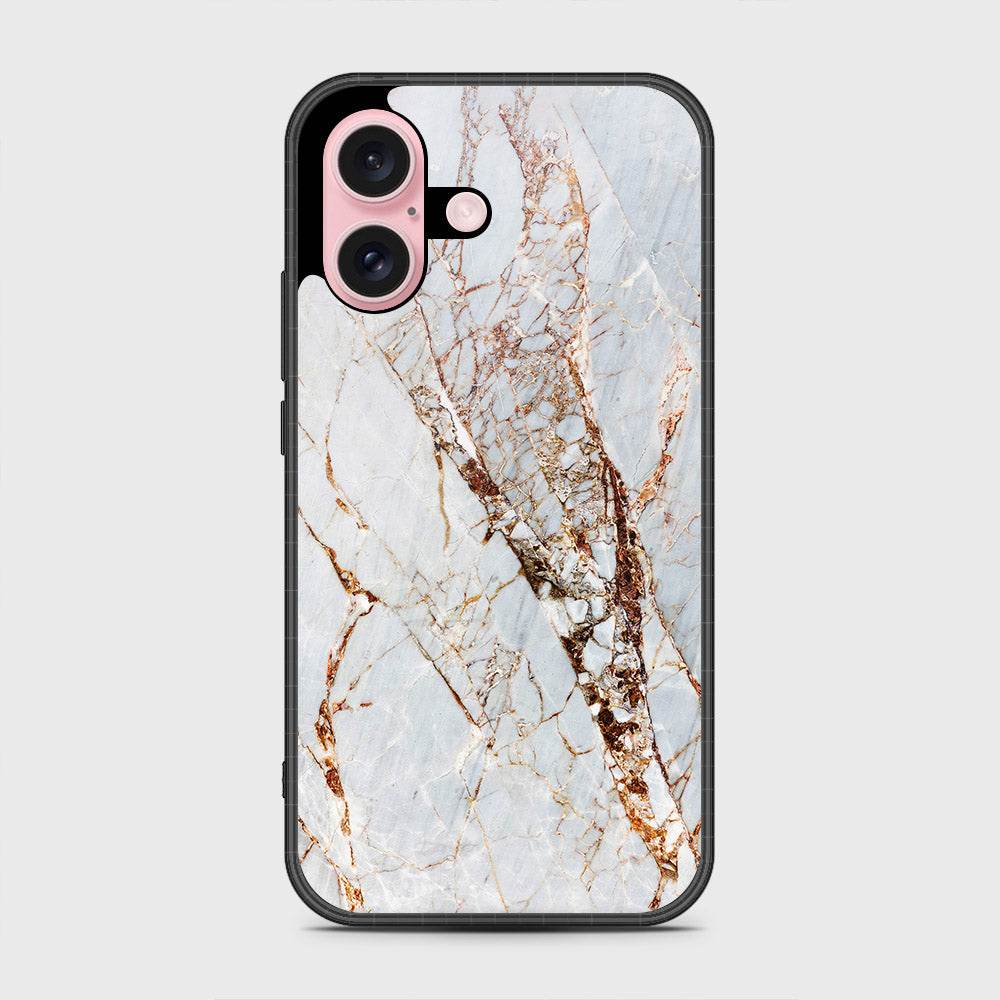iPhone 16 Pro Max Cover- White Marble Series - HQ Premium Shine Durable Shatterproof Case Design5