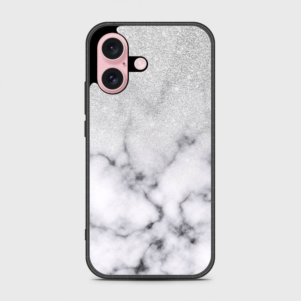 iPhone 16 Pro Max Cover- White Marble Series - HQ Premium Shine Durable Shatterproof Case Design7