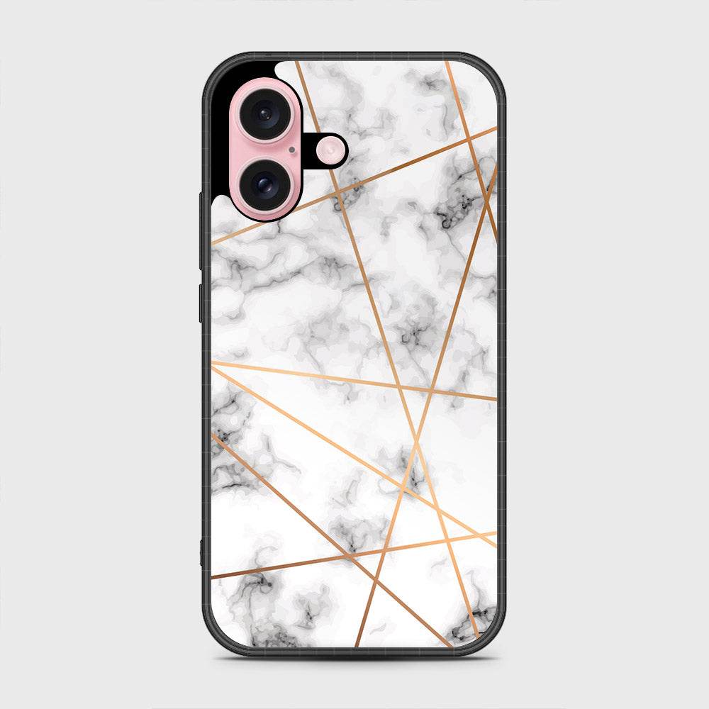 iPhone 16 Pro Max Cover- White Marble Series 2 - HQ Premium Shine Durable Shatterproof Case Design3