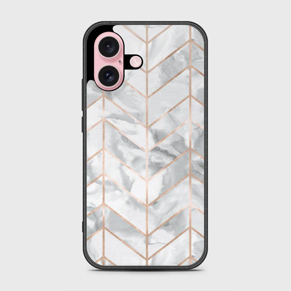 iPhone 16 Pro Max Cover- White Marble Series 2 - HQ Premium Shine Durable Shatterproof Case Design6