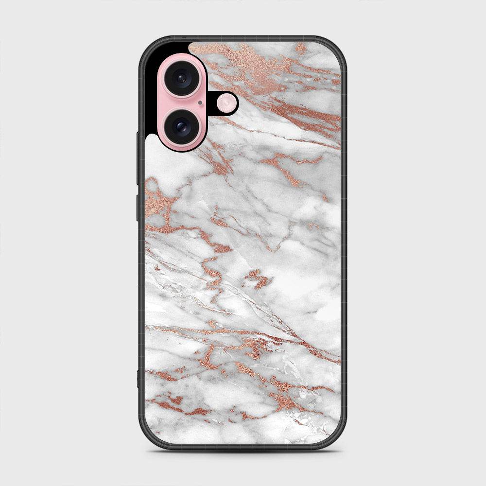 iPhone 16 Pro Max Cover- White Marble Series 2 - HQ Premium Shine Durable Shatterproof Case Design7