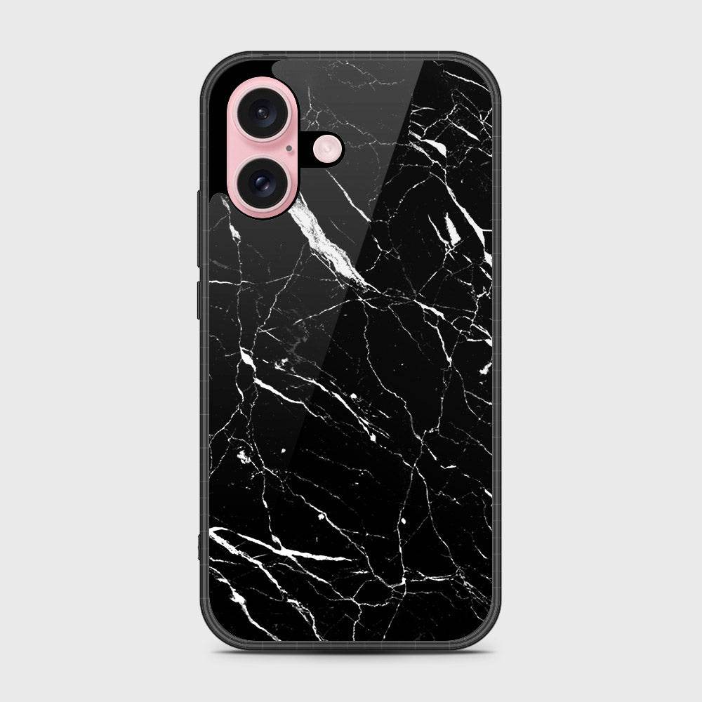 iPhone 16 Pro Max Cover- Black Marble Series - HQ Premium Shine Durable Shatterproof Case Design2