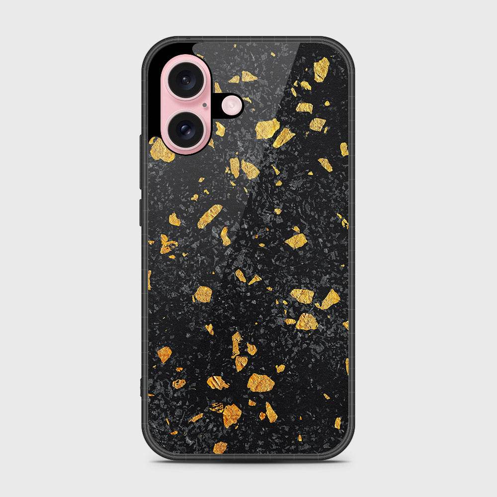 iPhone 16 Pro Max Cover- Black Marble Series - HQ Premium Shine Durable Shatterproof Case Design3