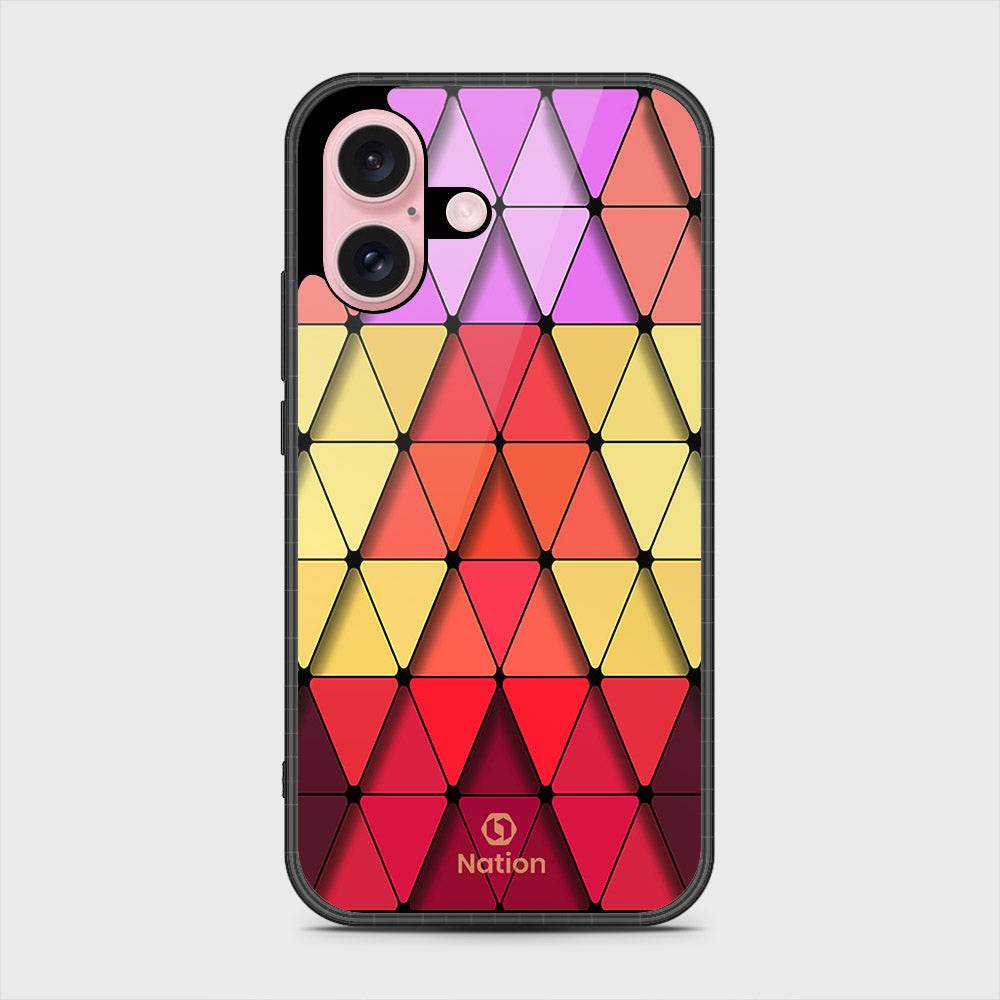 iPhone 16 Pro Max Cover - Onation Pyramid Series - HQ Premium Shine Durable Shatterproof Case Design3