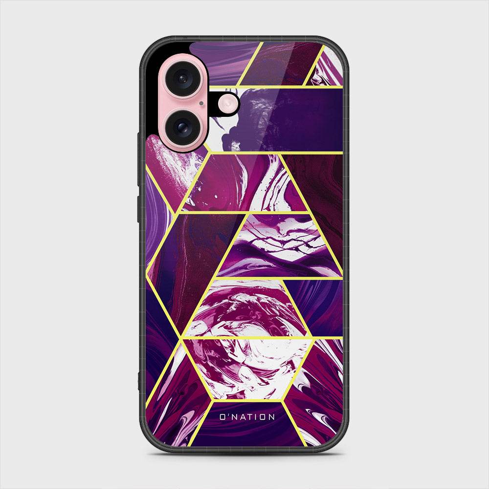 iPhone 16 Pro Max Cover - O'Nation Shades of Marble Series - HQ Premium Shine Durable Shatterproof Case Design3