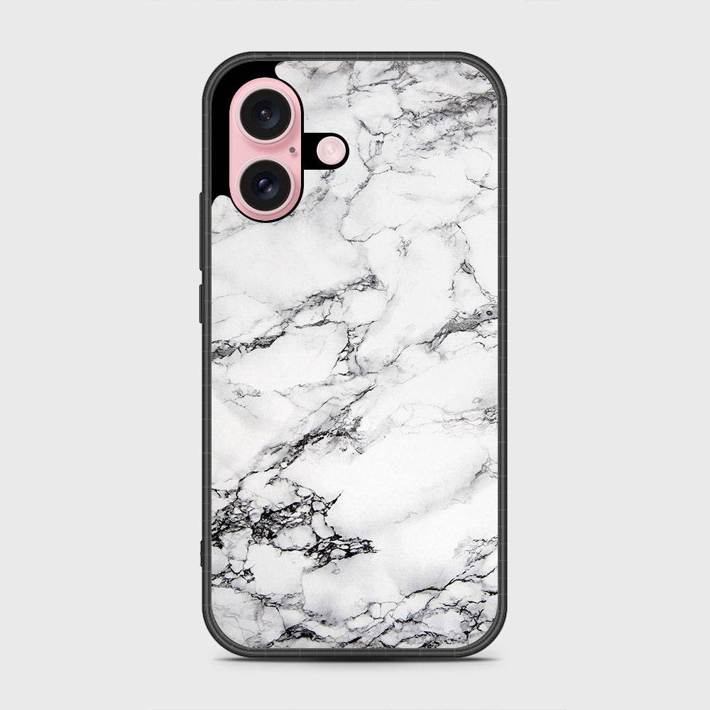 iPhone 16 Pro Max Cover- White Marble Series - HQ Premium Shine Durable Shatterproof Case Design1
