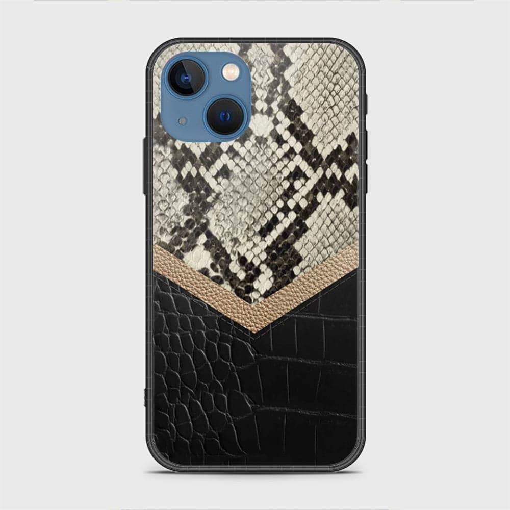 iPhone 13 Cover - Printed Skins Series - HQ Ultra Shine Premium Infinity Glass Soft Silicon Borders Case Rounded Corner Style Design3