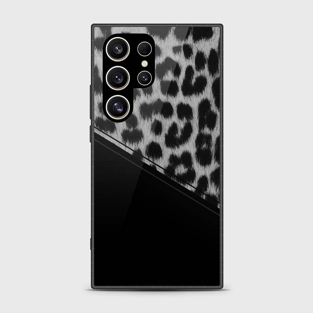 Samsung Galaxy S24 Ultra Cover- Printed Skins Series - HQ Ultra Shine Premium Infinity Glass Soft Silicon Borders Case (Fast Delivery) (SU) Design4