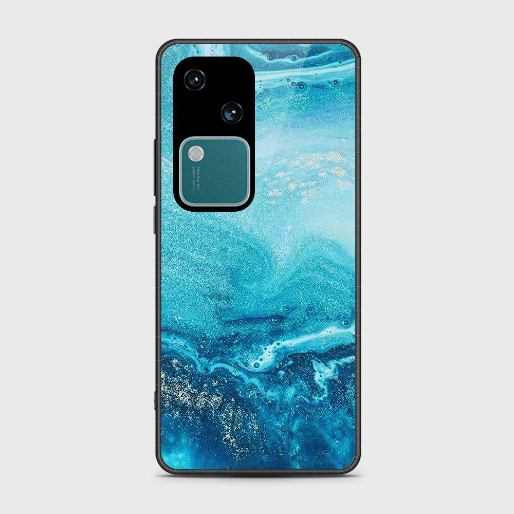 Vivo V30 Cover- Mystic Marble Series - HQ Premium Shine Durable Shatterproof Case (Fast Delivery)(FS) - Futurestore.pk