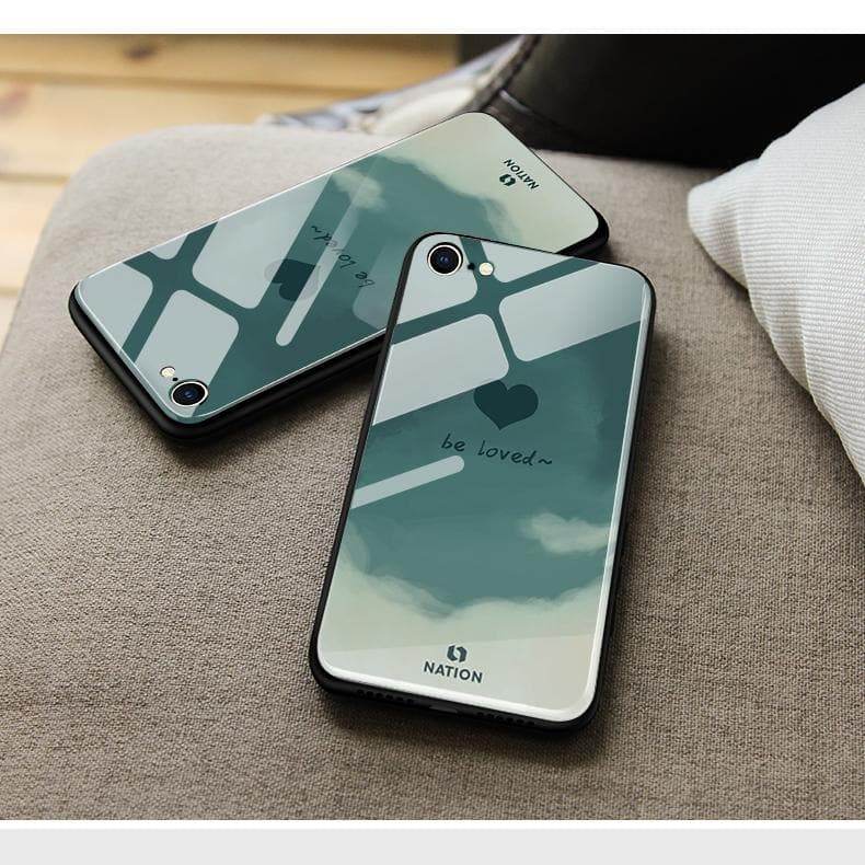 Samsung Galaxy S24 Ultra Cover- Onation Heart Series - HQ Ultra Shine Premium Infinity Glass Soft Silicon Borders Case (Fast Delivery) (H)