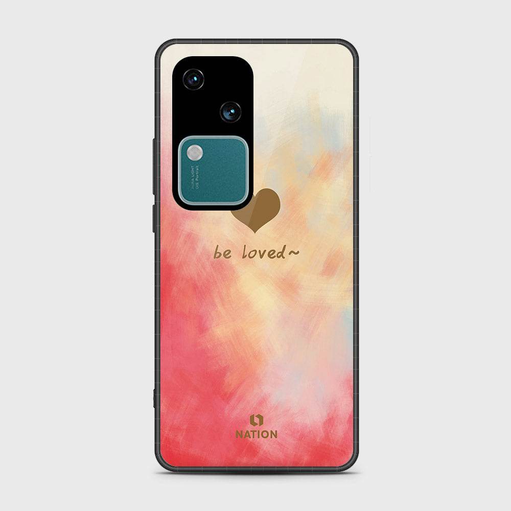 Vivo V30 Cover- Onation Heart Series - HQ Premium Shine Durable Shatterproof Case - Futurestore.pk