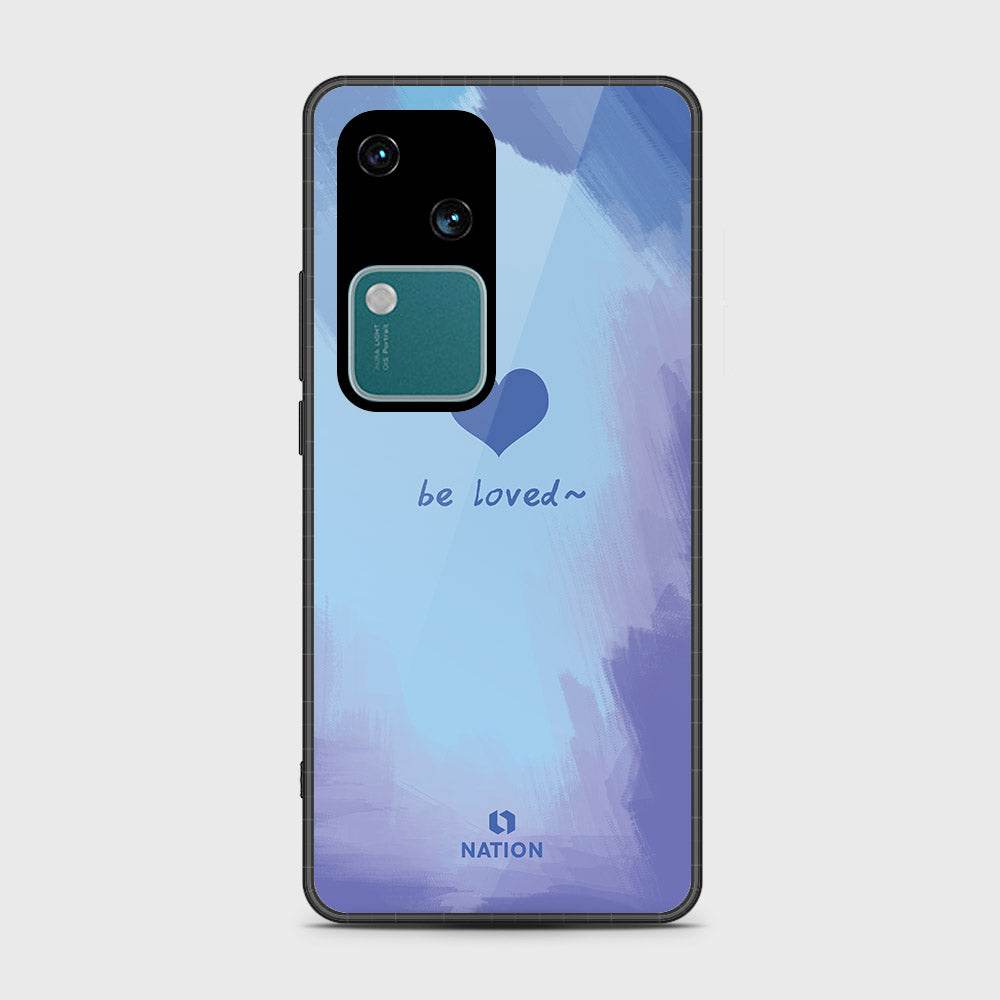 Vivo V30 Cover- Onation Heart Series - HQ Premium Shine Durable Shatterproof Case - Futurestore.pk